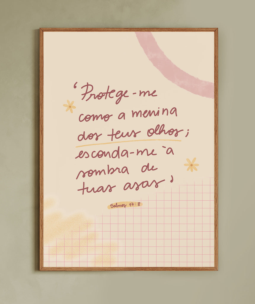 Quadro Salmos 17:8