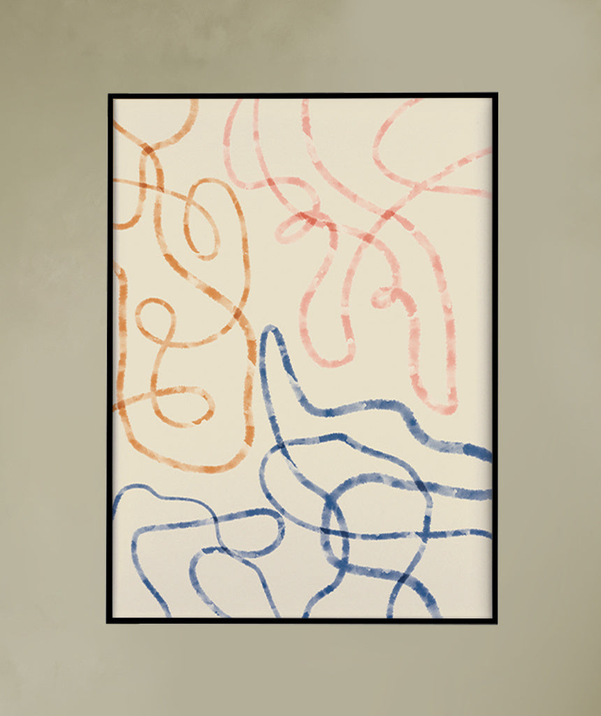 Quadro Linhas e Caminhos