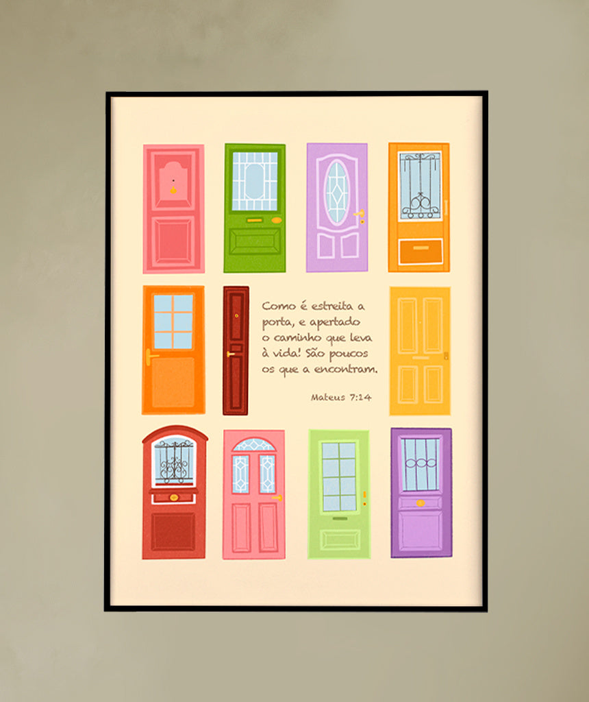 Quadro Porta Estreita