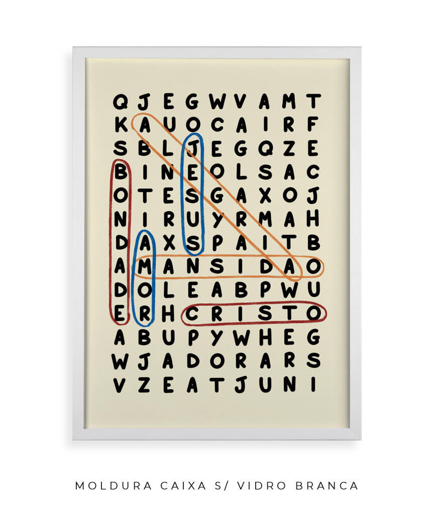 Quadro Caça-Palavras