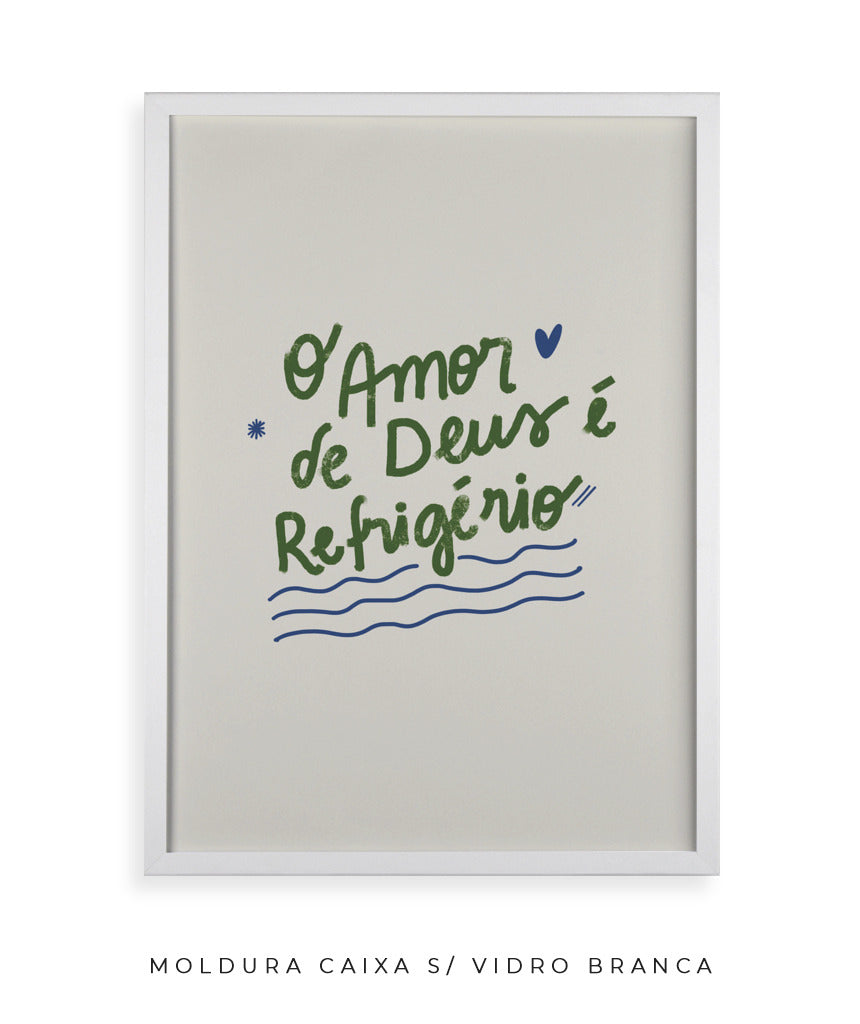 Quadro O Amor de Deus