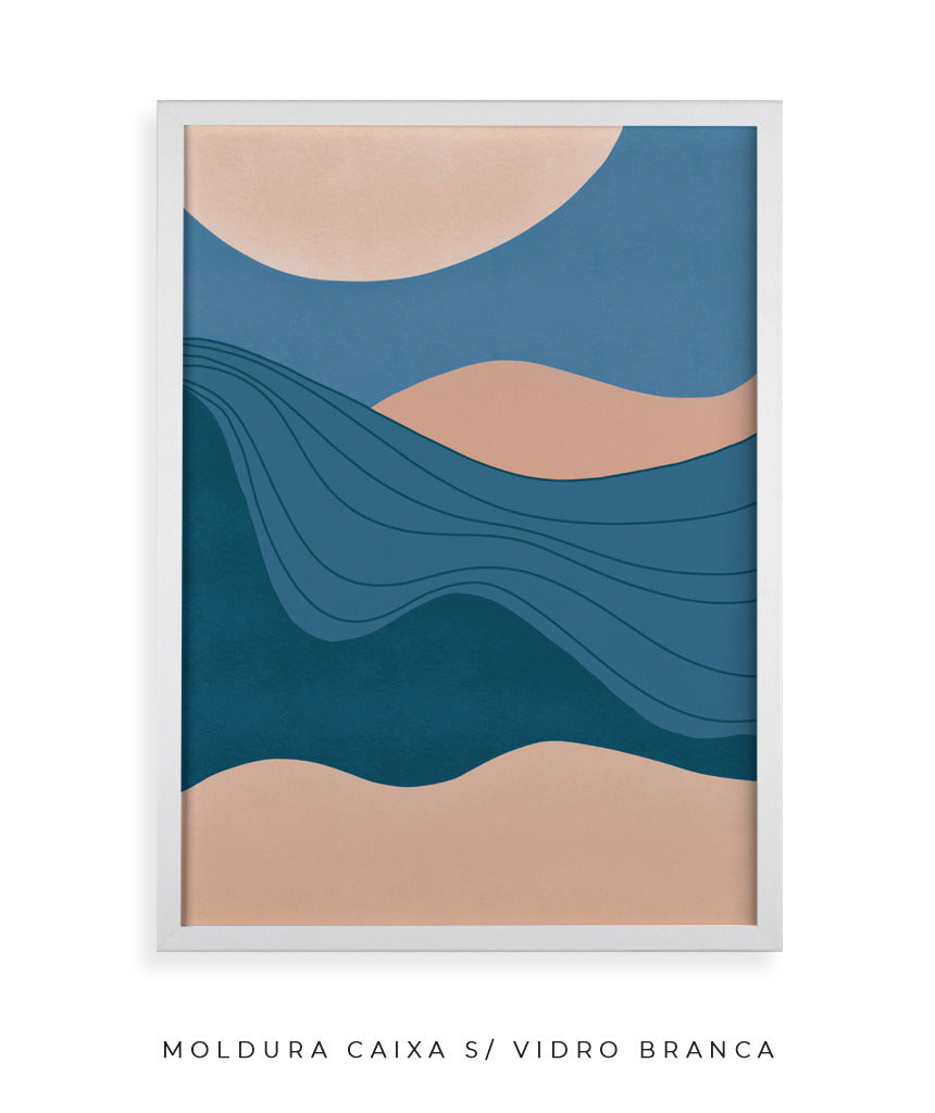 Quadro Linhas e Montes