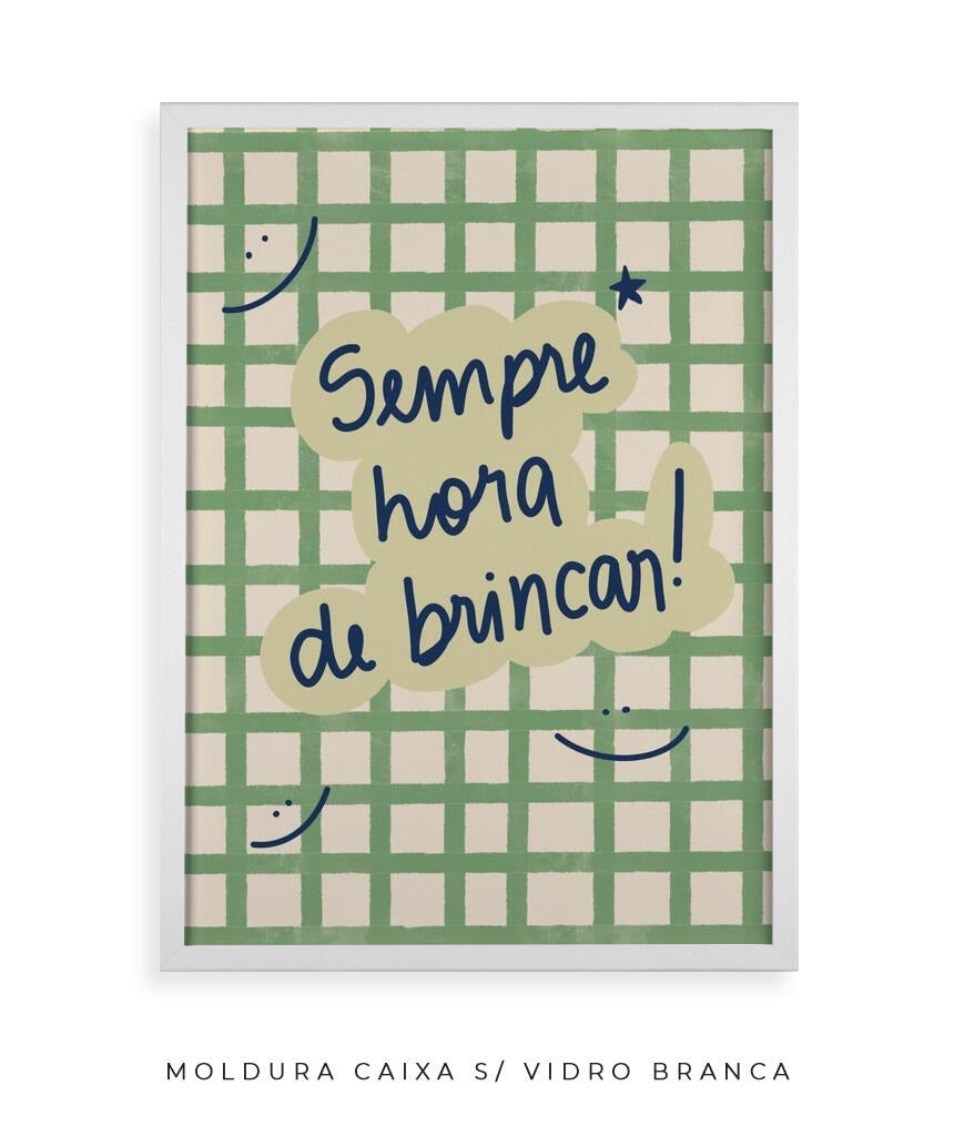 Sempre Hora de Brincar verde