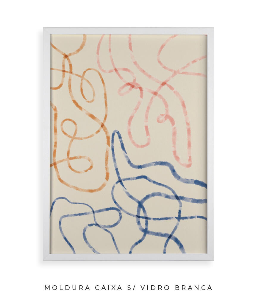 Quadro Linhas e Caminhos