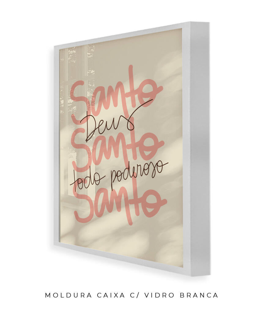 Quadro Santo Santo Santo