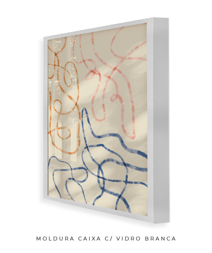 Quadro Linhas e Caminhos