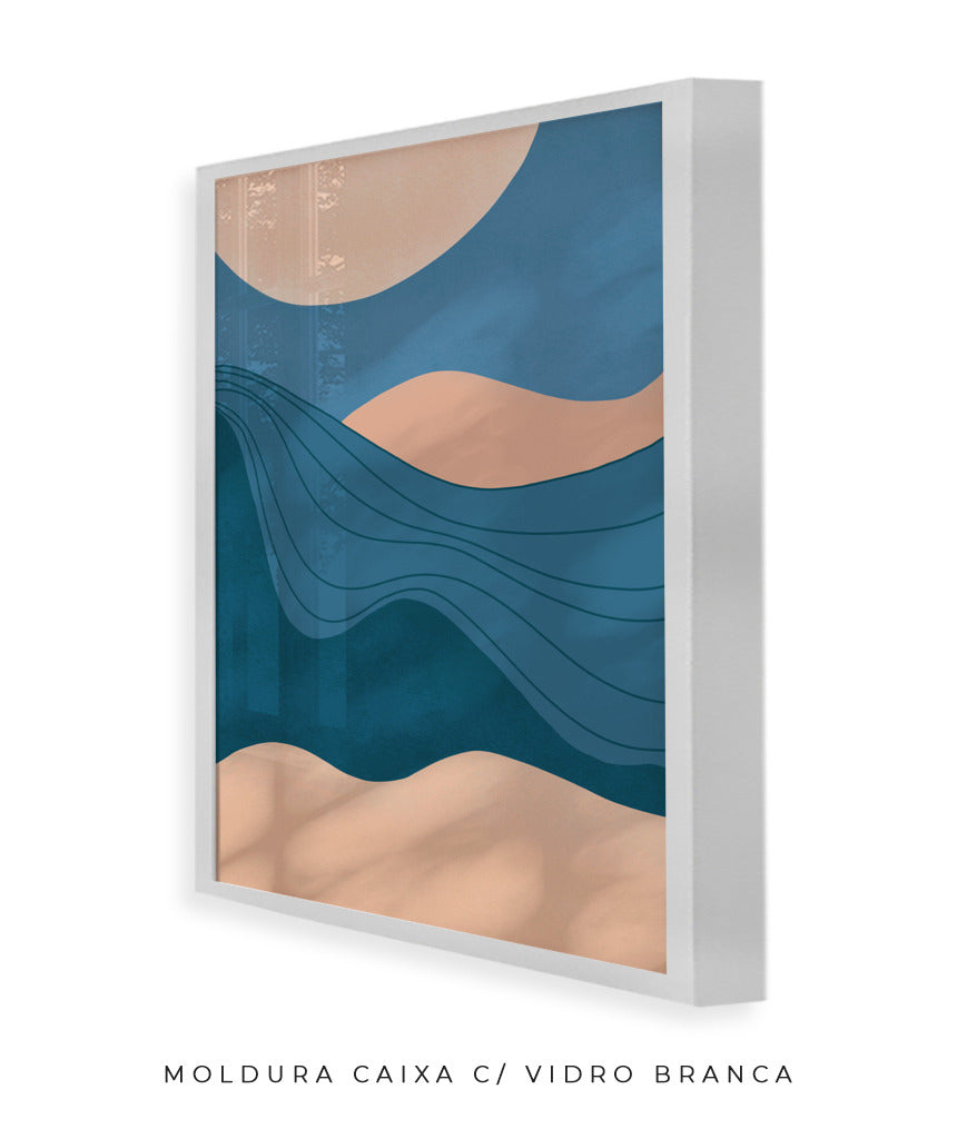 Quadro Linhas e Montes