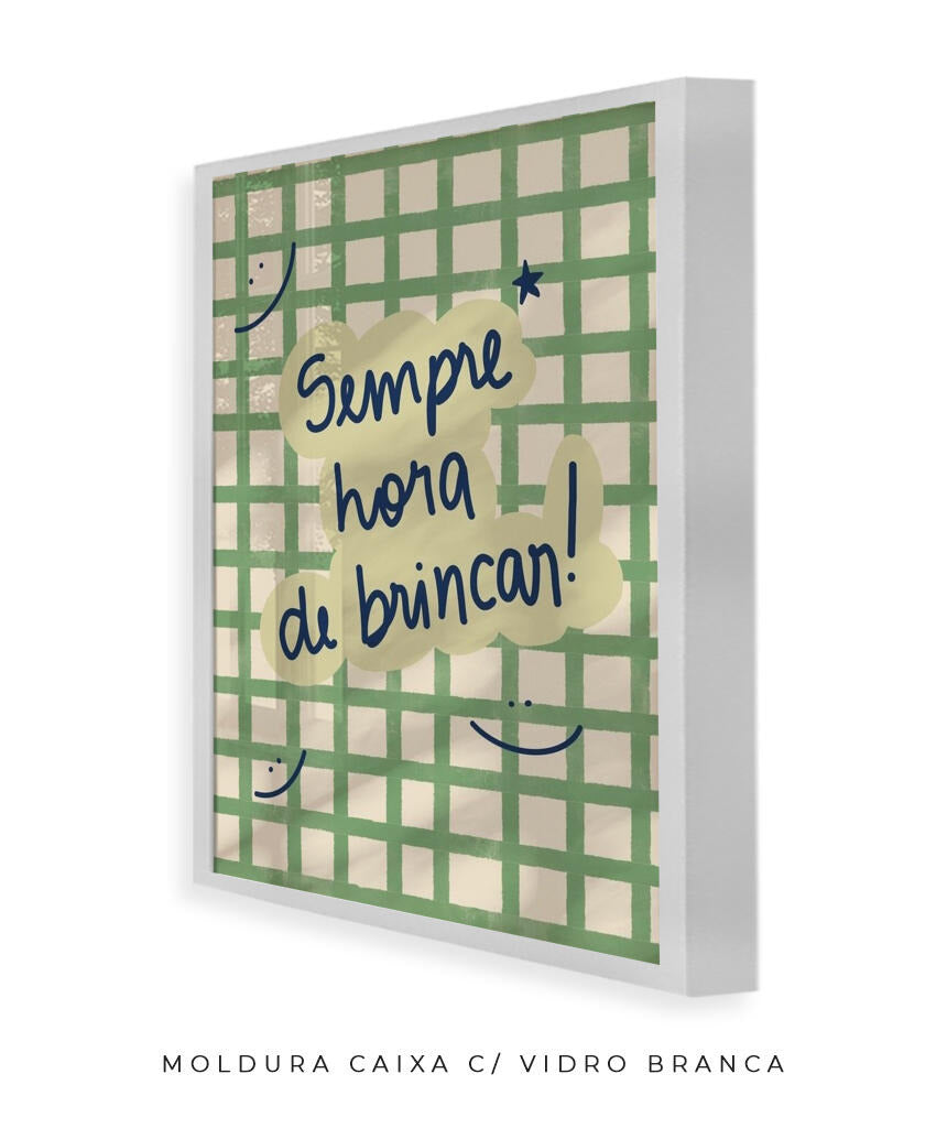 Sempre Hora de Brincar verde