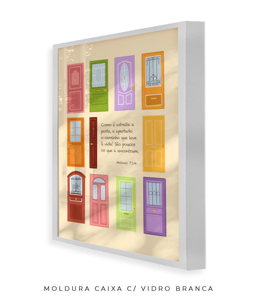 Quadro Porta Estreita