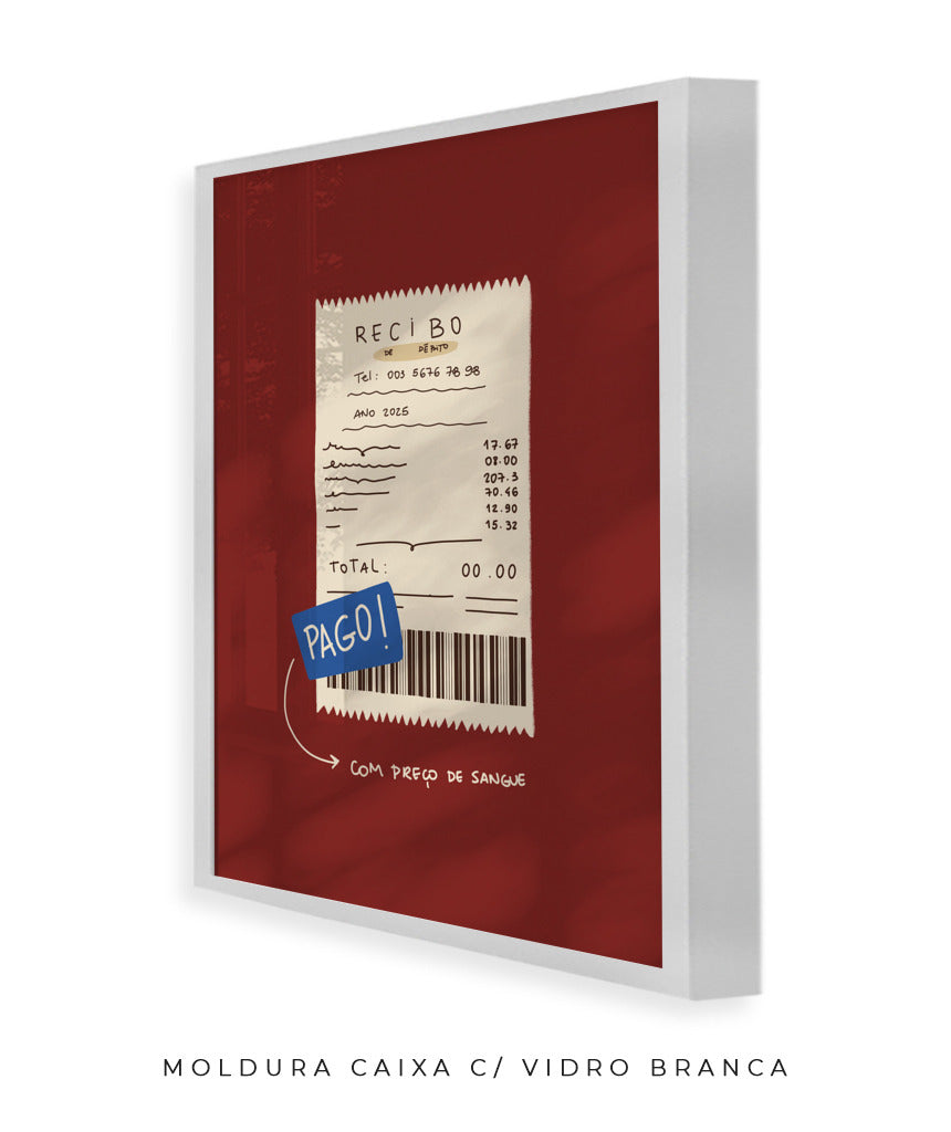 Quadro O Preço foi Pago