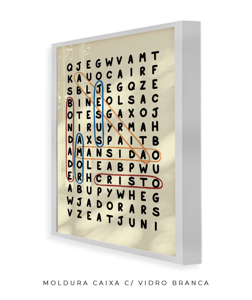 Quadro Caça-Palavras