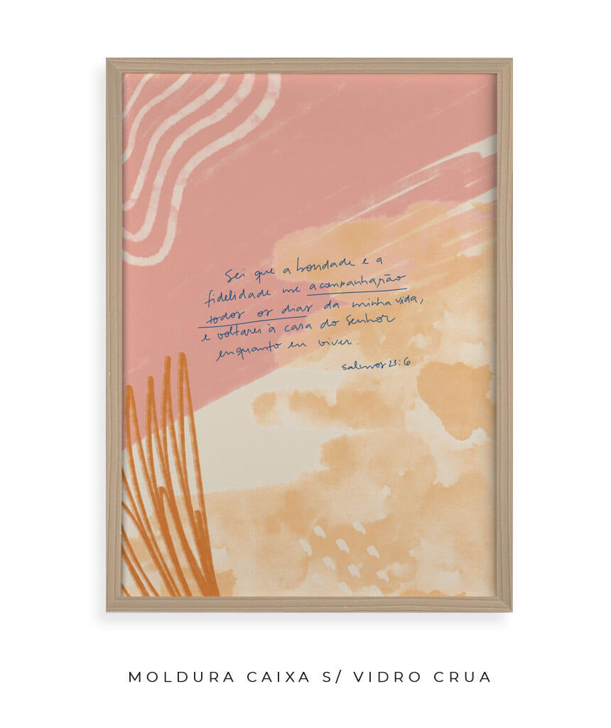 Quadro Salmo 23:6