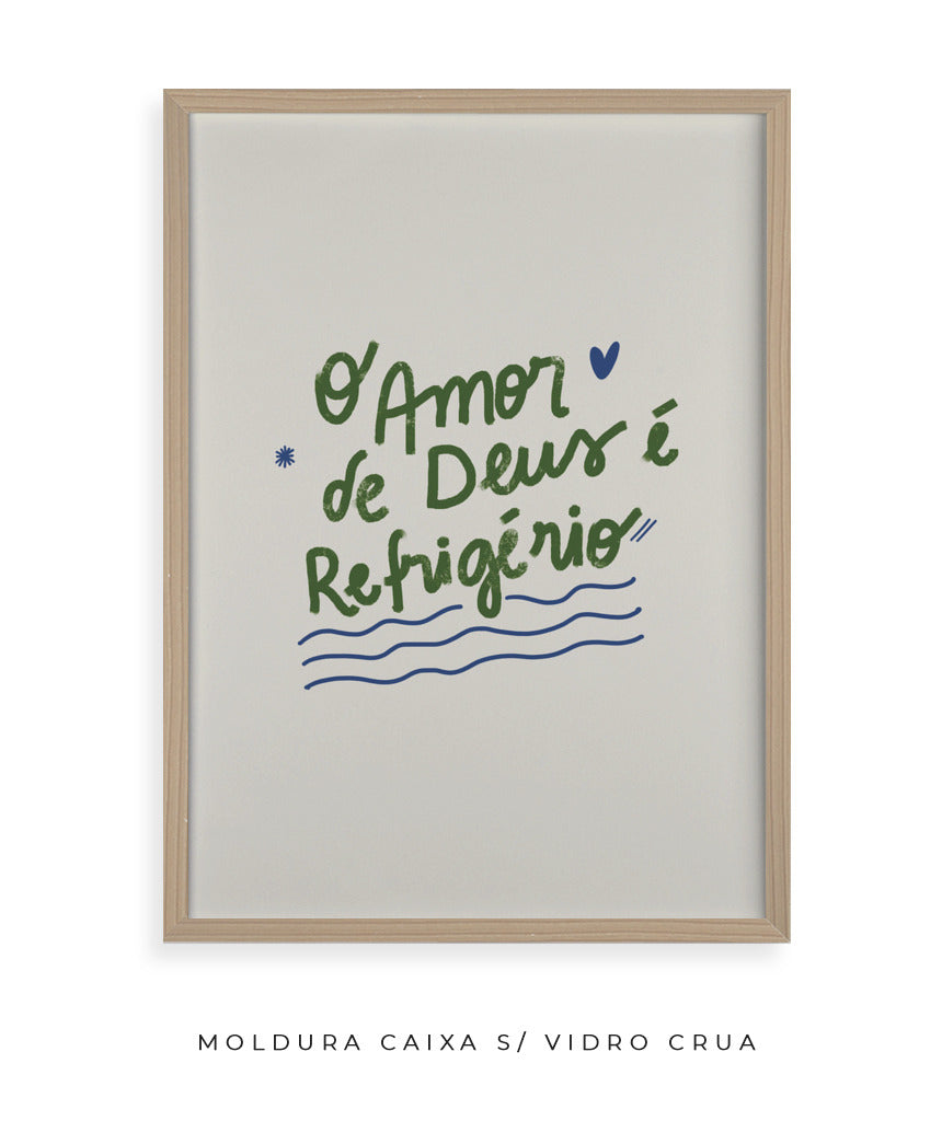 Quadro O Amor de Deus