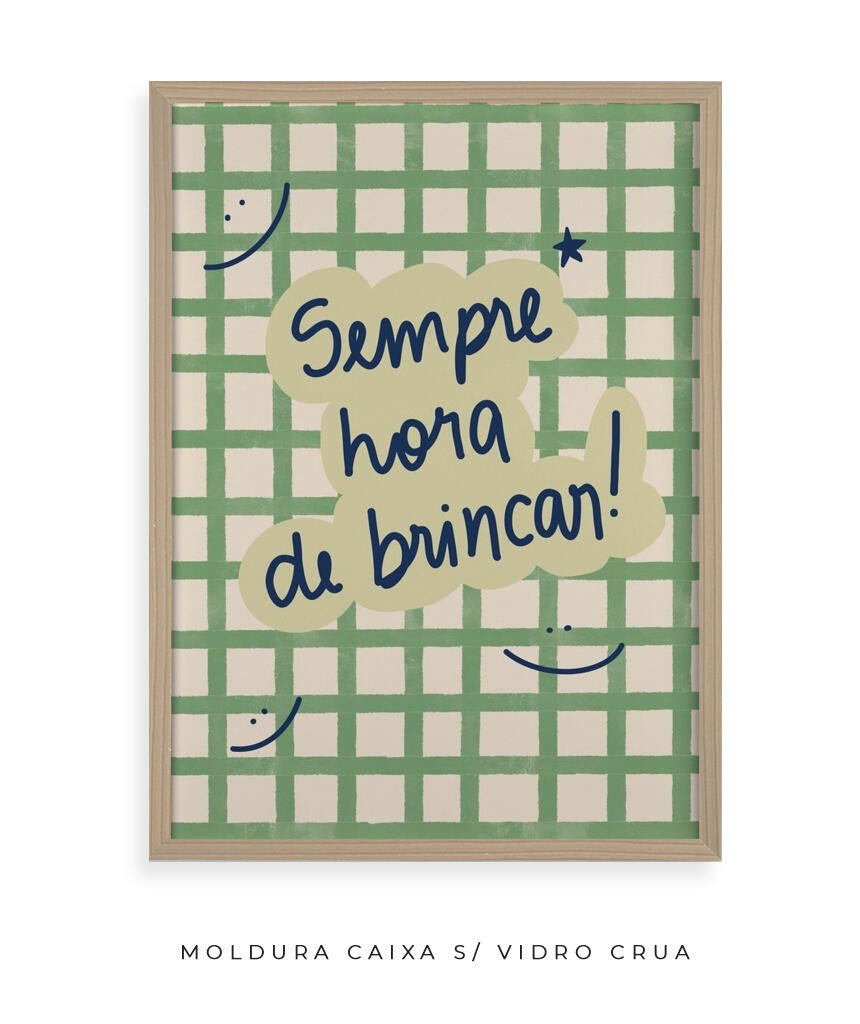 Sempre Hora de Brincar verde