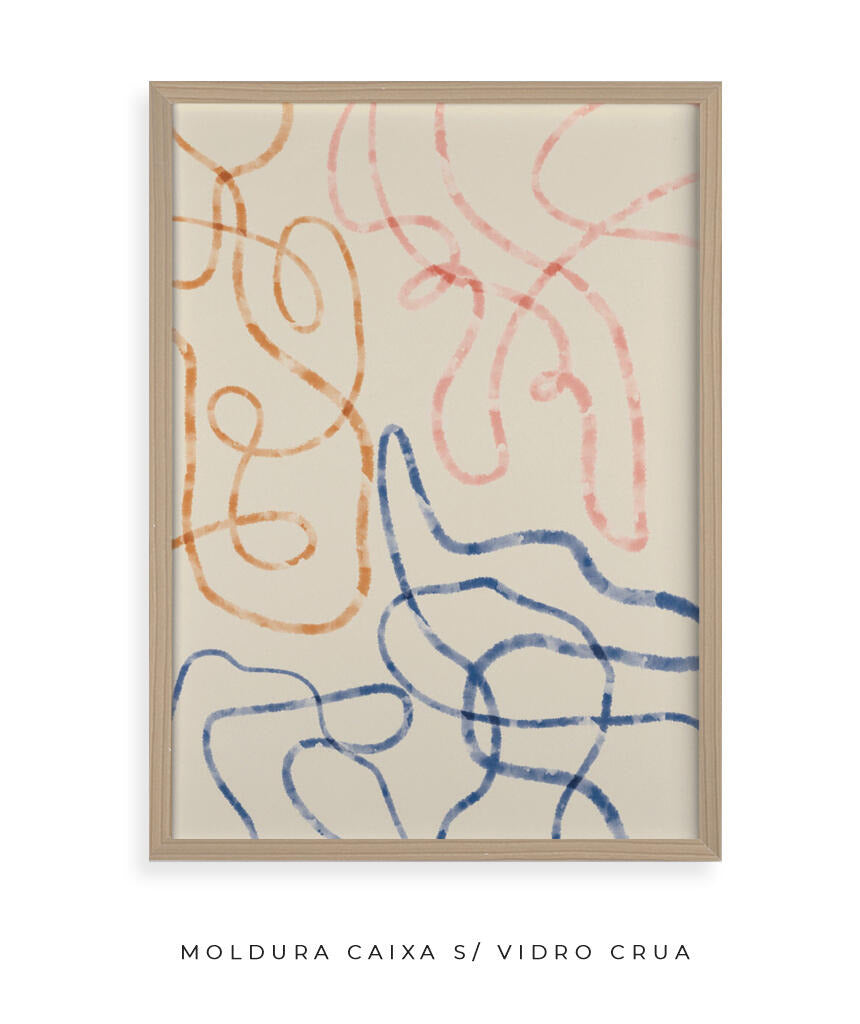 Quadro Linhas e Caminhos