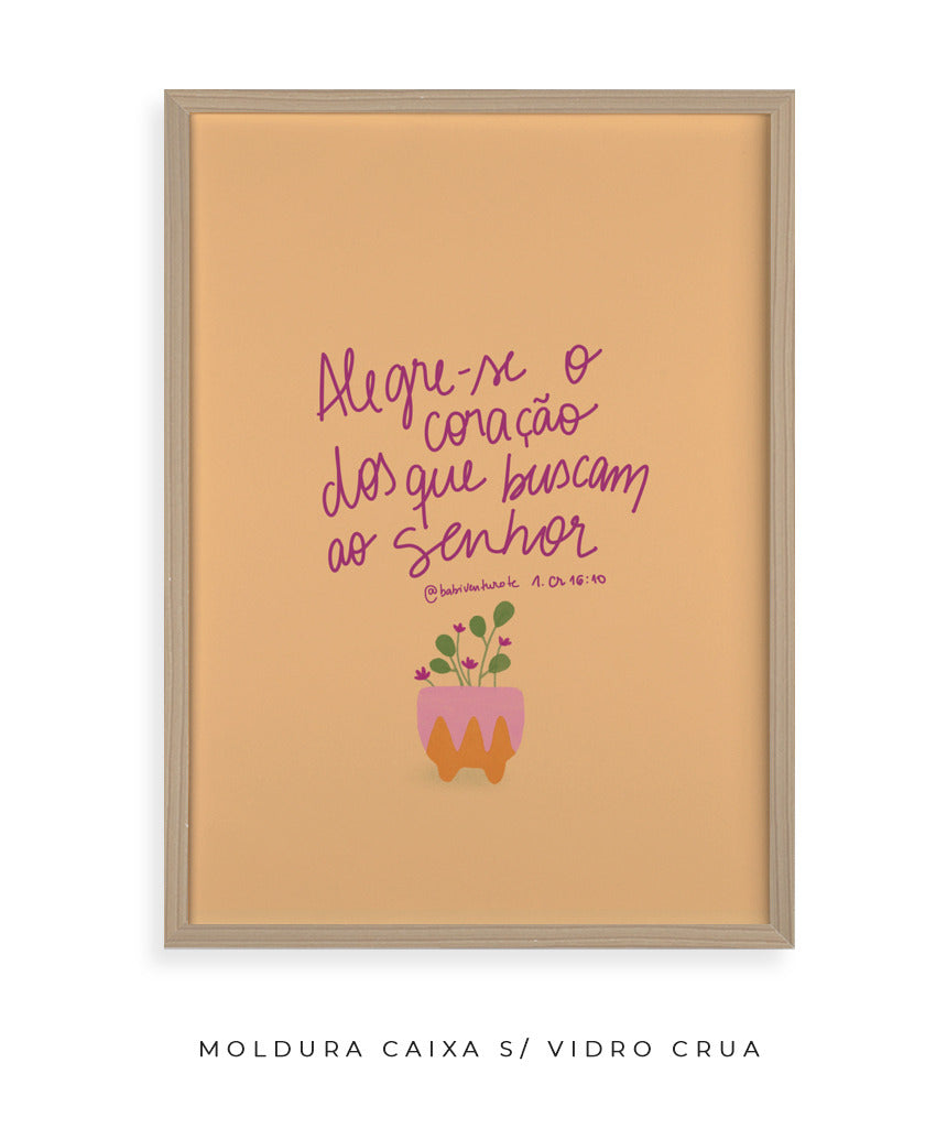 Quadro Alegre-se