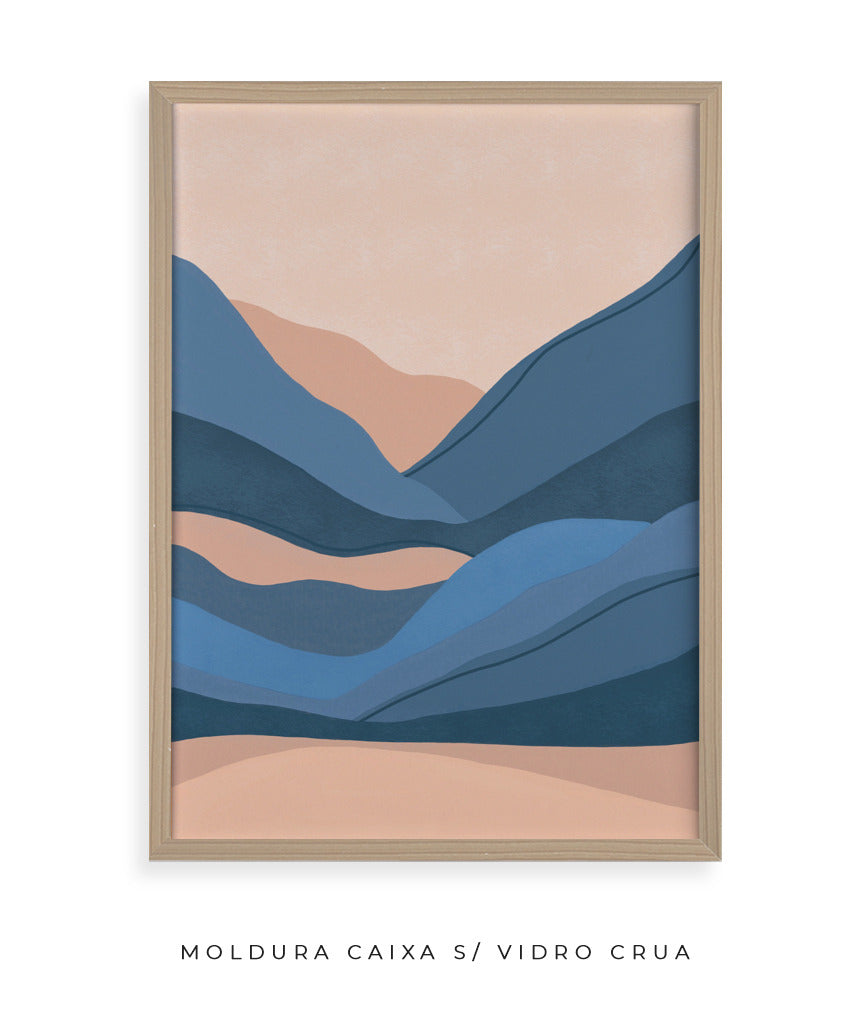 Quadro Monte Azul