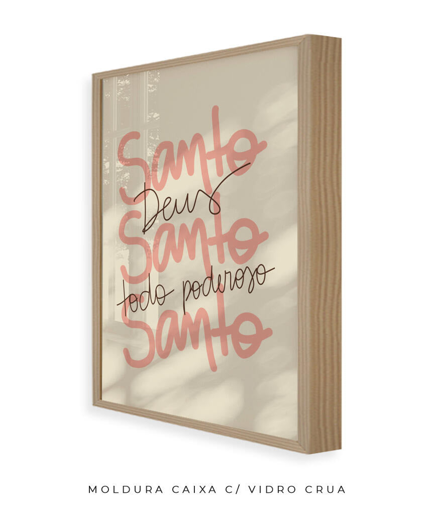 Quadro Santo Santo Santo