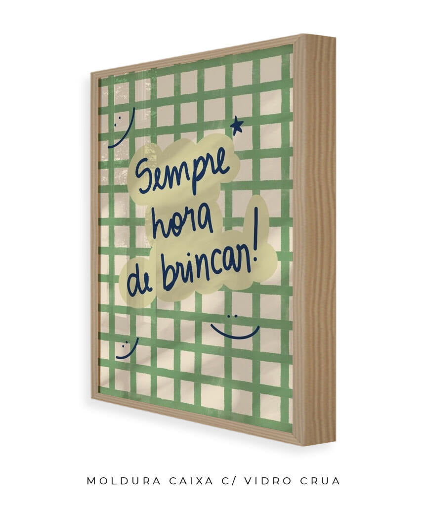 Sempre Hora de Brincar verde