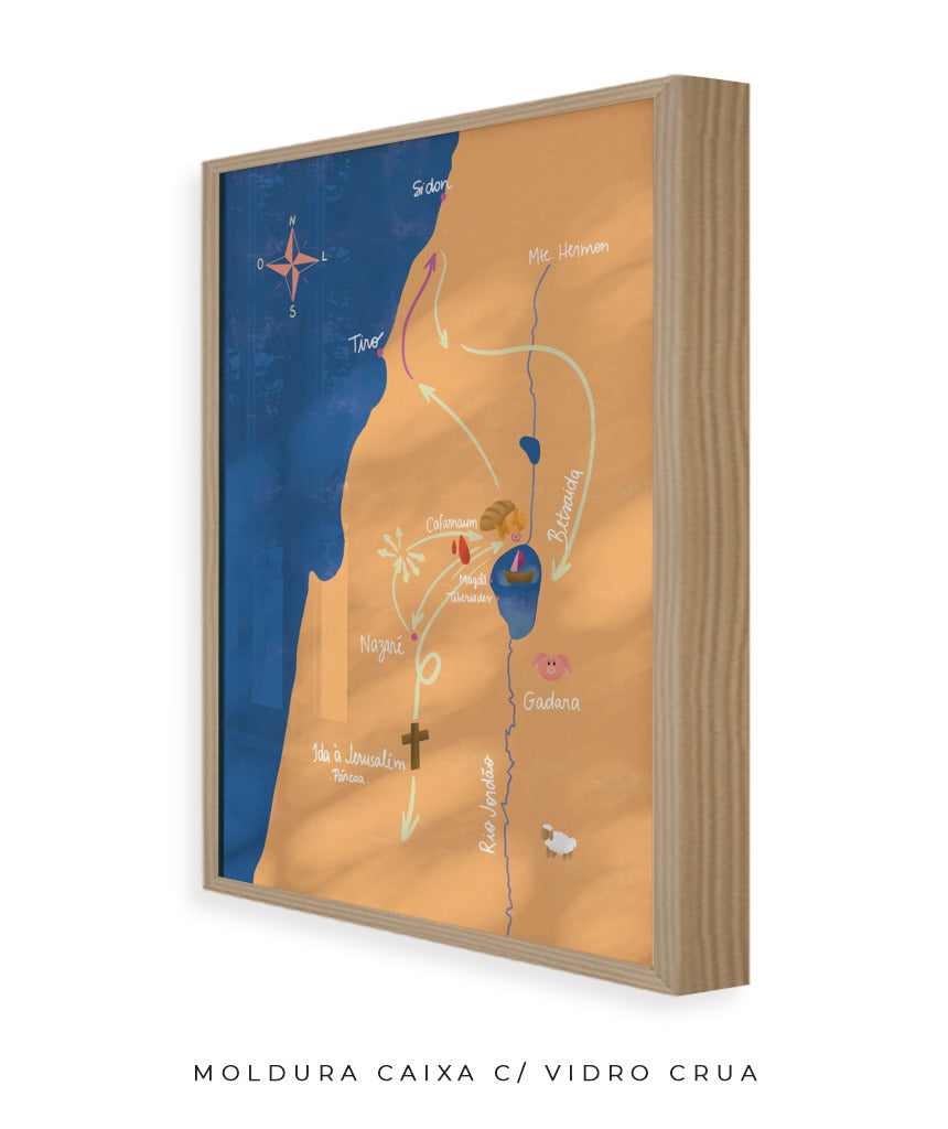 Quadro Caminhos de Jesus