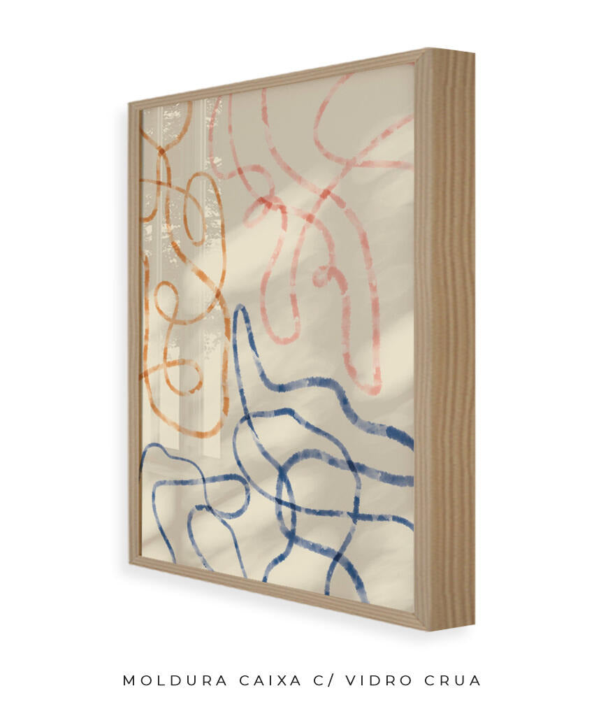 Quadro Linhas e Caminhos