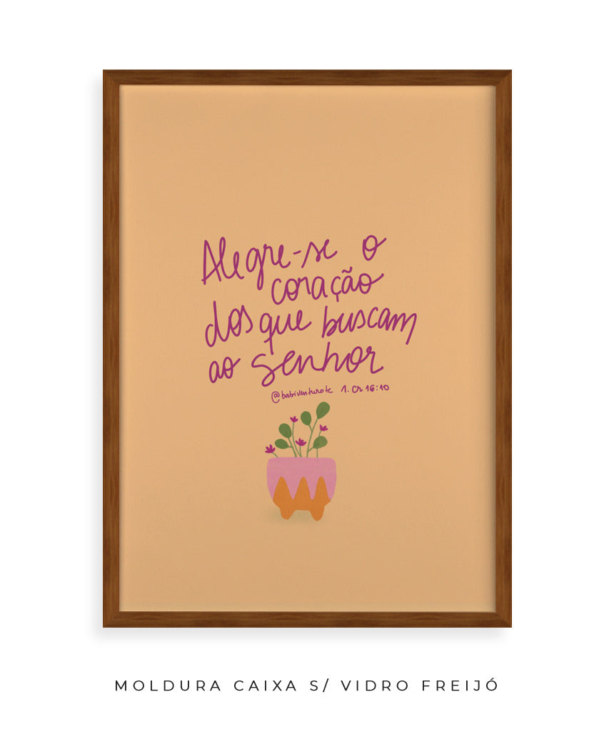 Quadro Alegre-se
