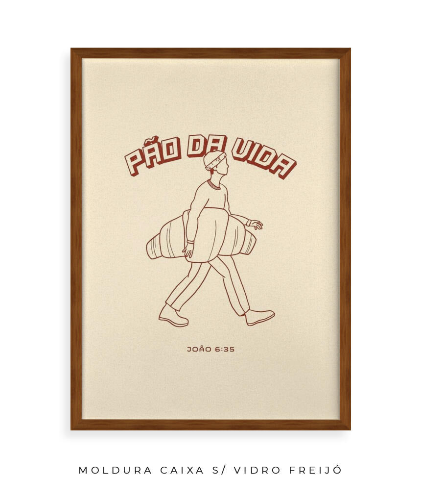 Quadro Pão da Vida
