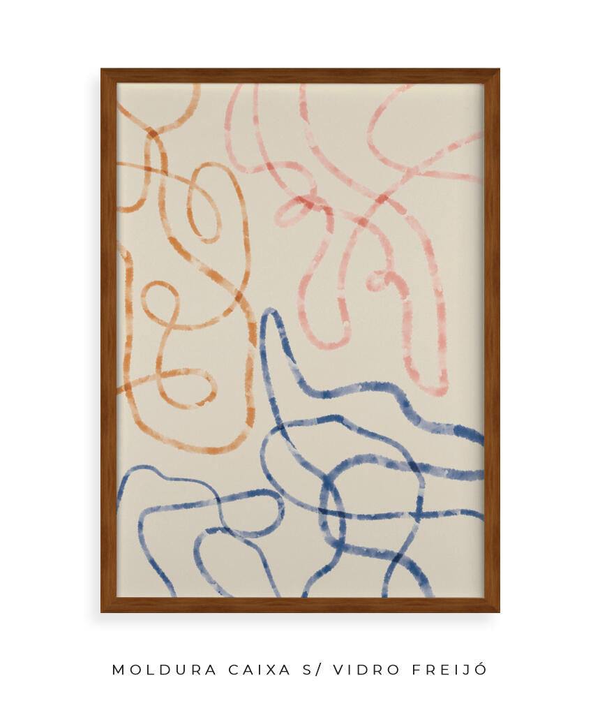 Quadro Linhas e Caminhos