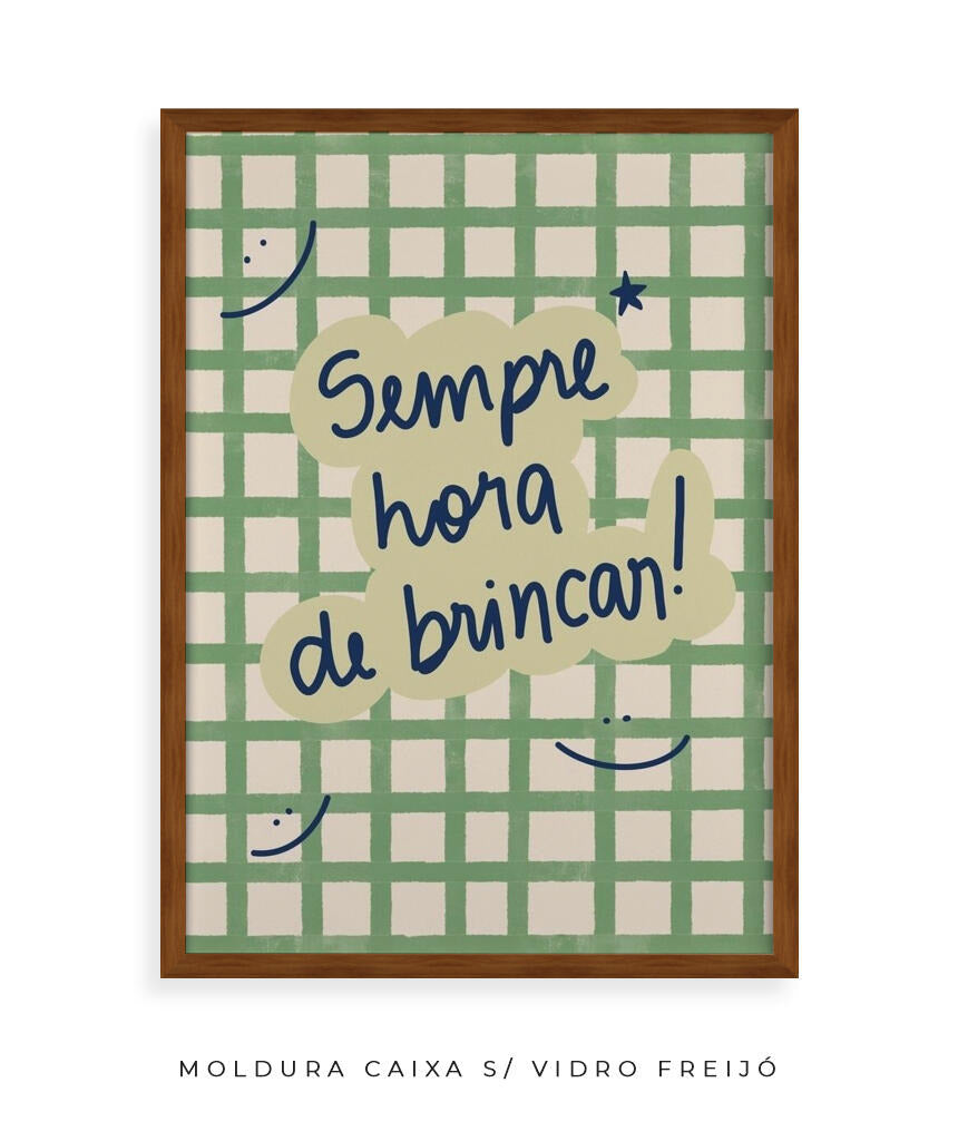 Sempre Hora de Brincar verde