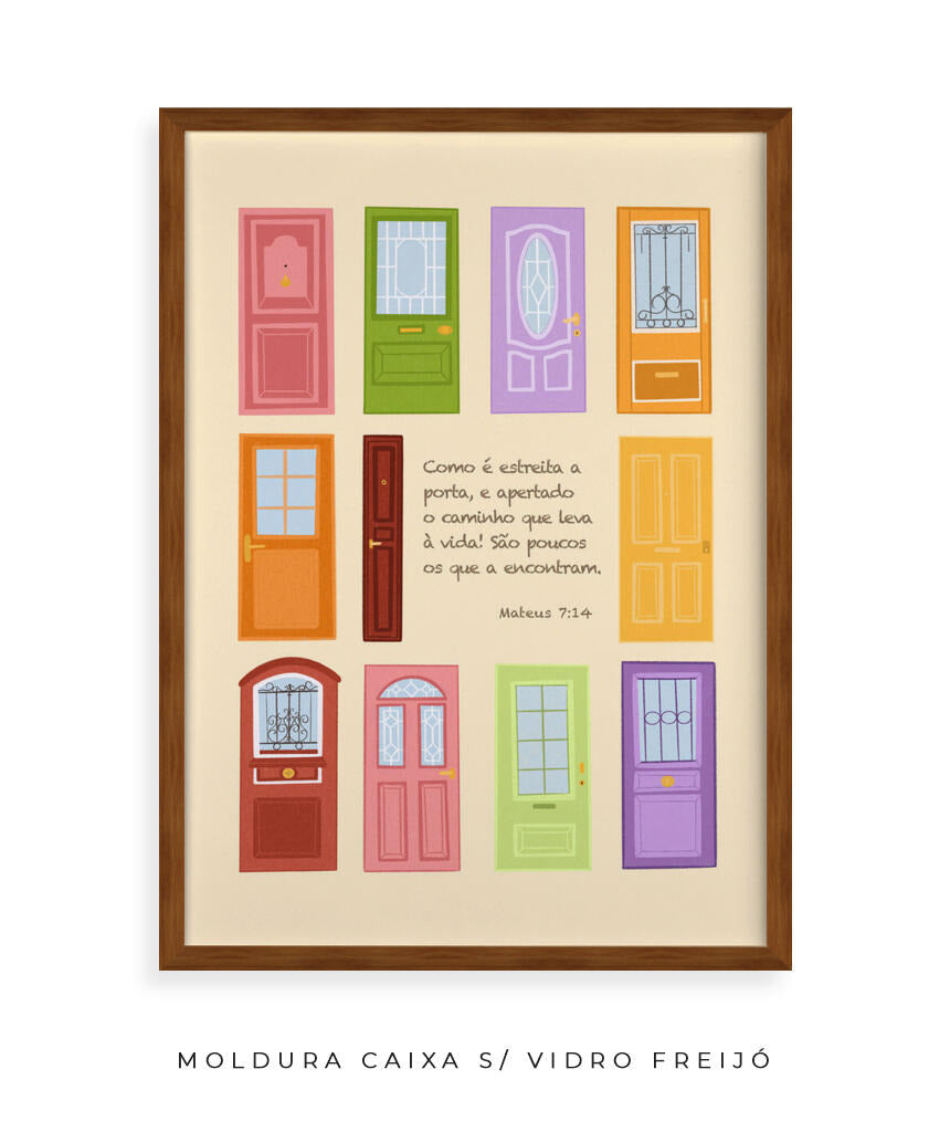Quadro Porta Estreita