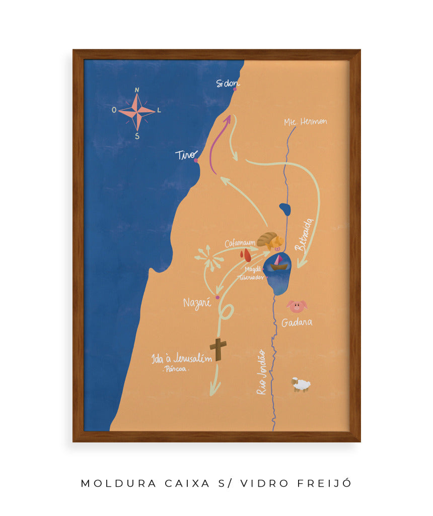 Quadro Caminhos de Jesus