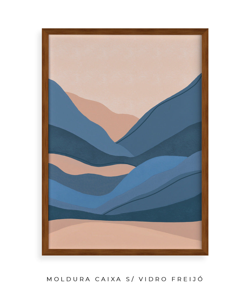 Quadro Monte Azul
