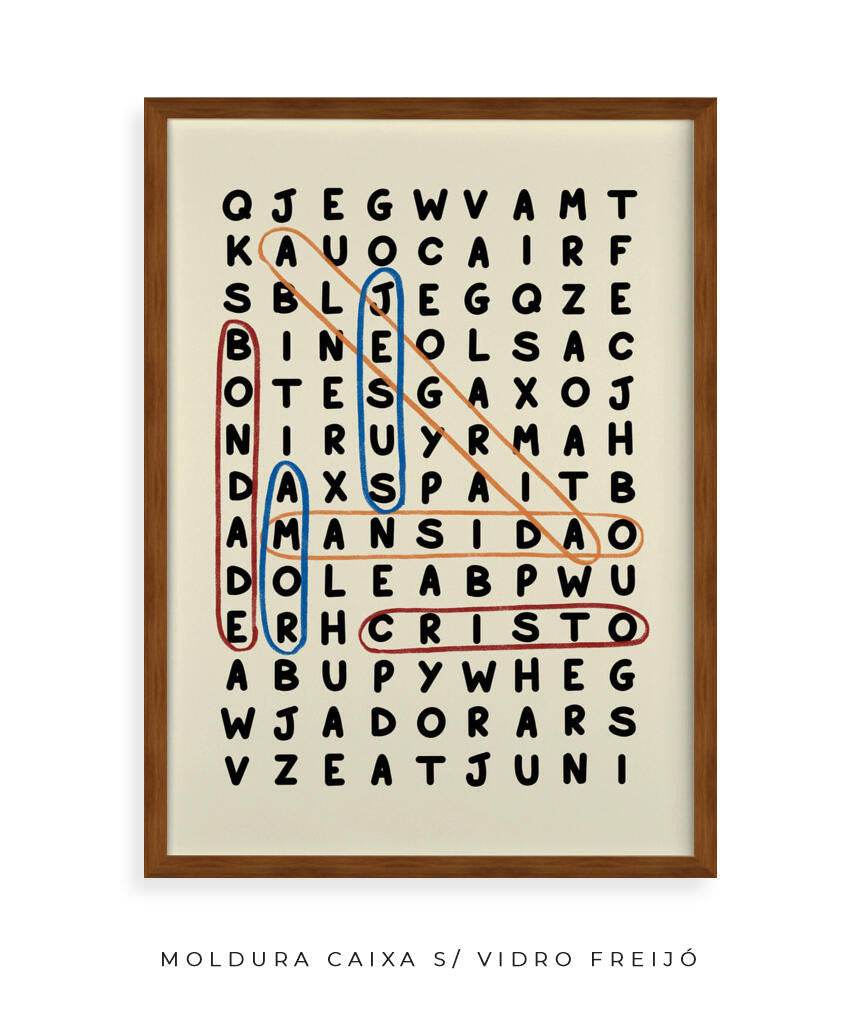 Quadro Caça-Palavras