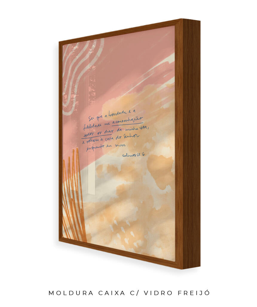 Quadro Salmo 23:6