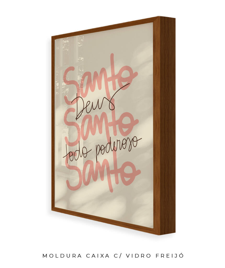 Quadro Santo Santo Santo