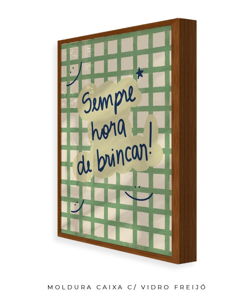 Sempre Hora de Brincar verde