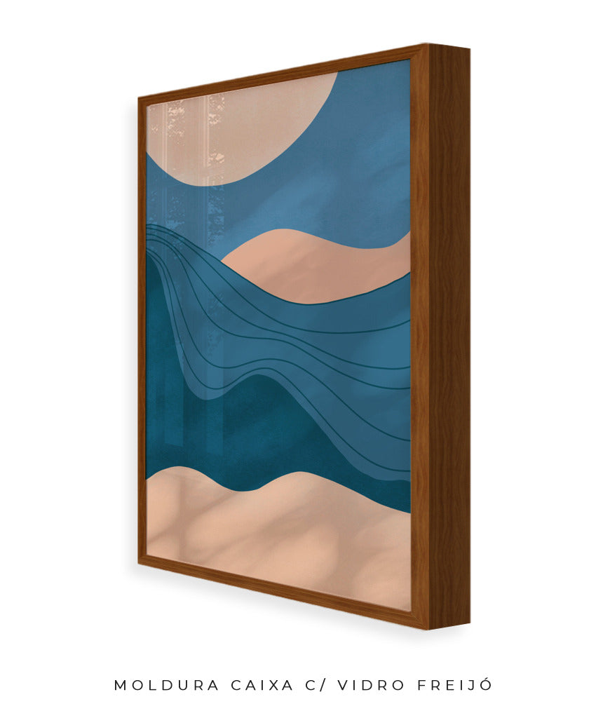 Quadro Linhas e Montes