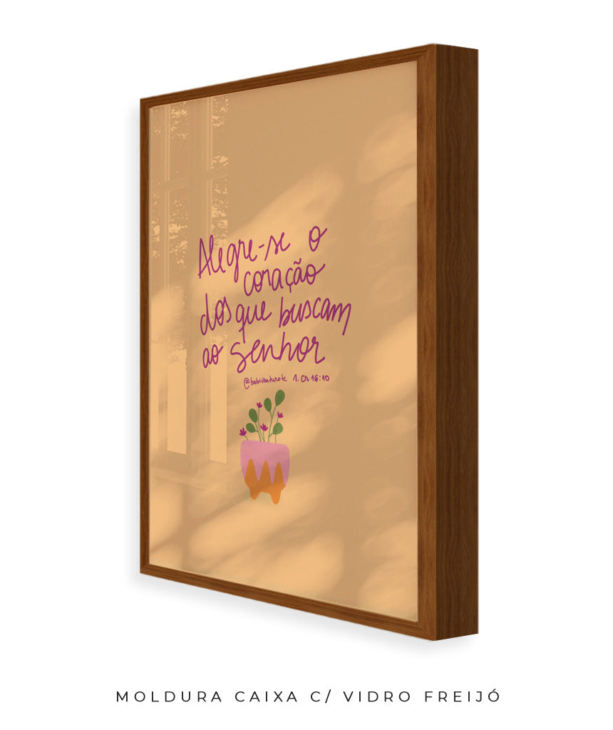 Quadro Alegre-se