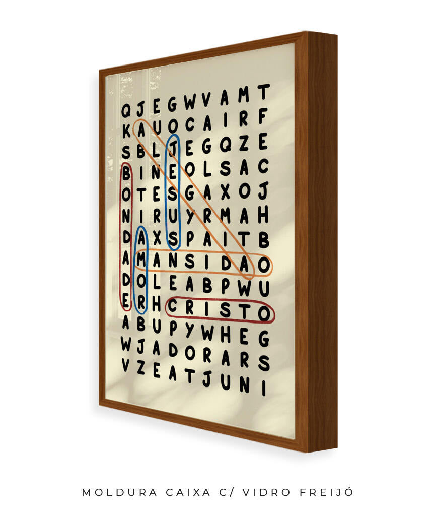 Quadro Caça-Palavras