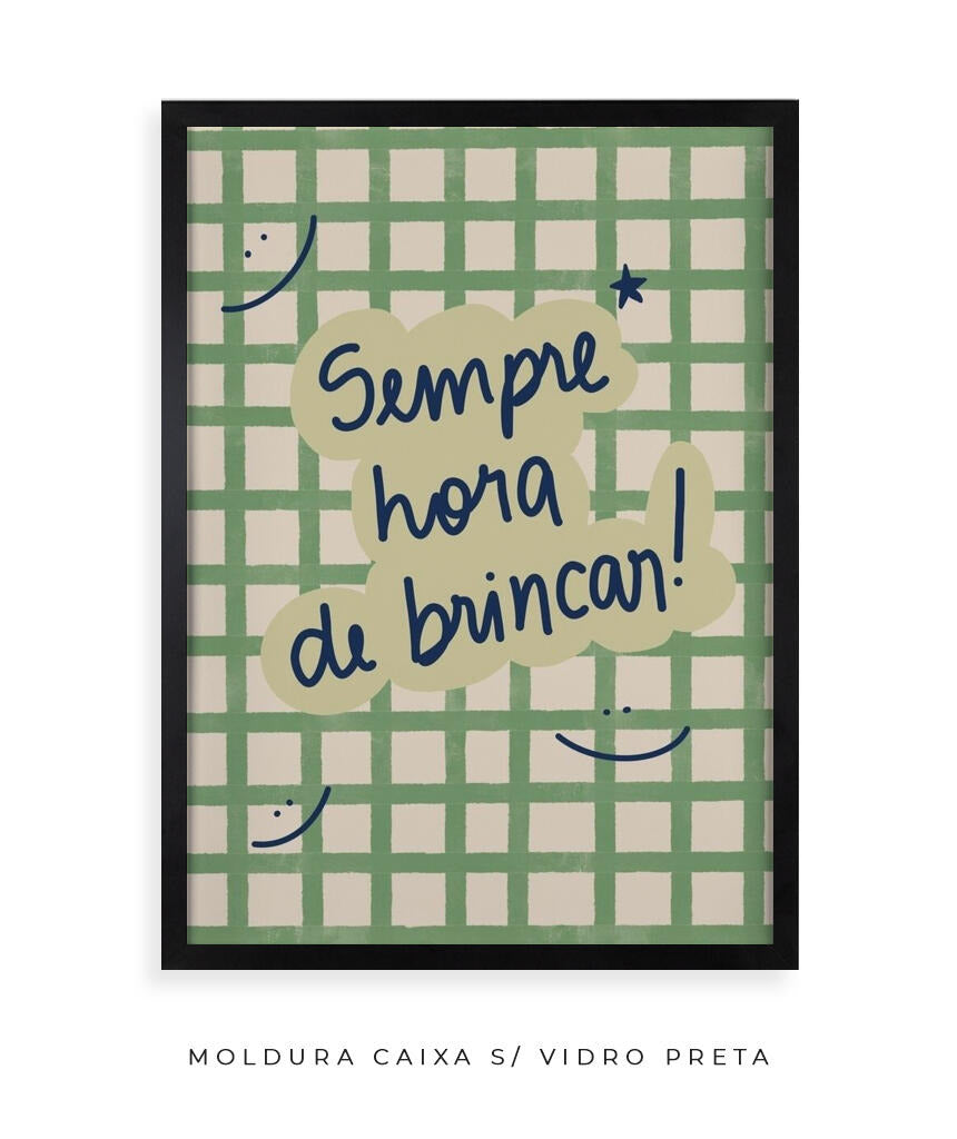 Sempre Hora de Brincar verde