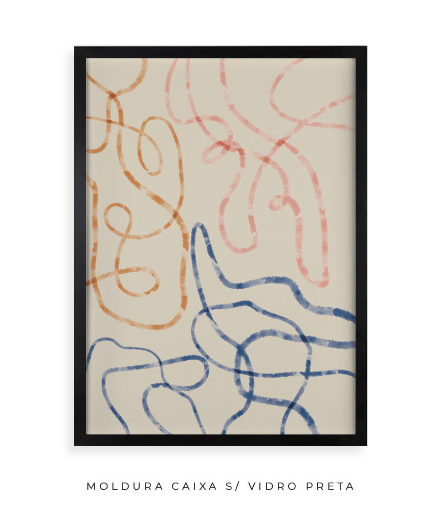 Quadro Linhas e Caminhos