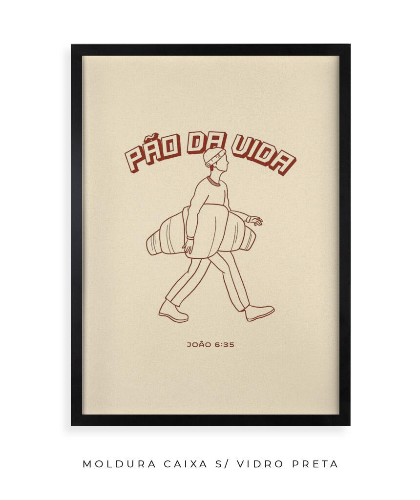 Quadro Pão da Vida