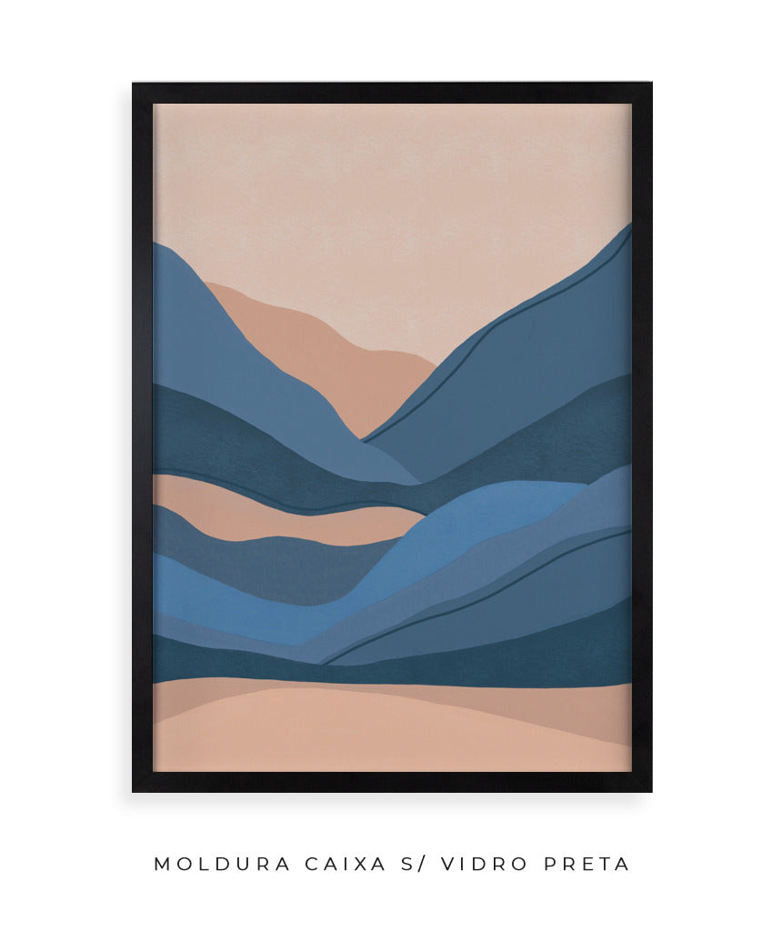 Quadro Monte Azul