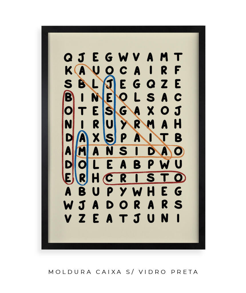 Quadro Caça-Palavras