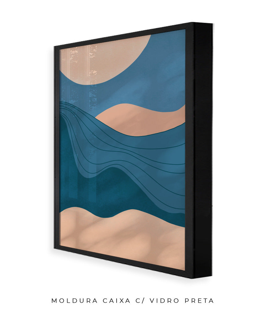Quadro Linhas e Montes