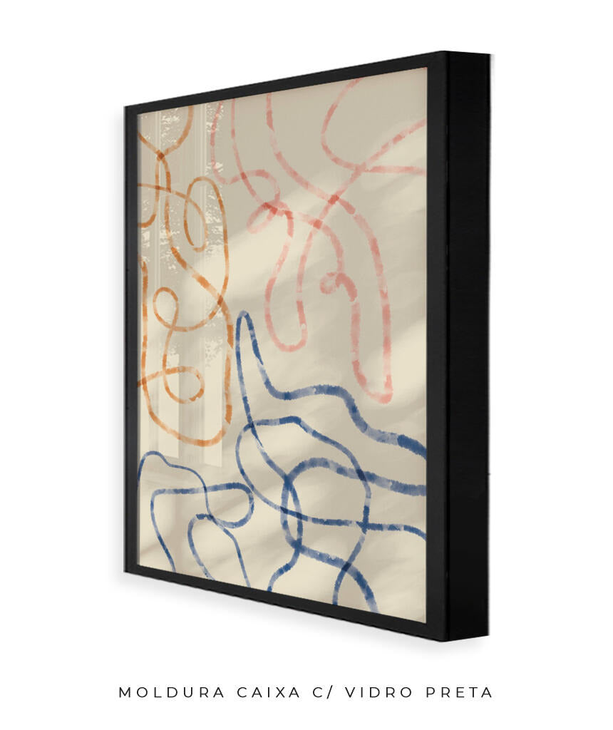 Quadro Linhas e Caminhos