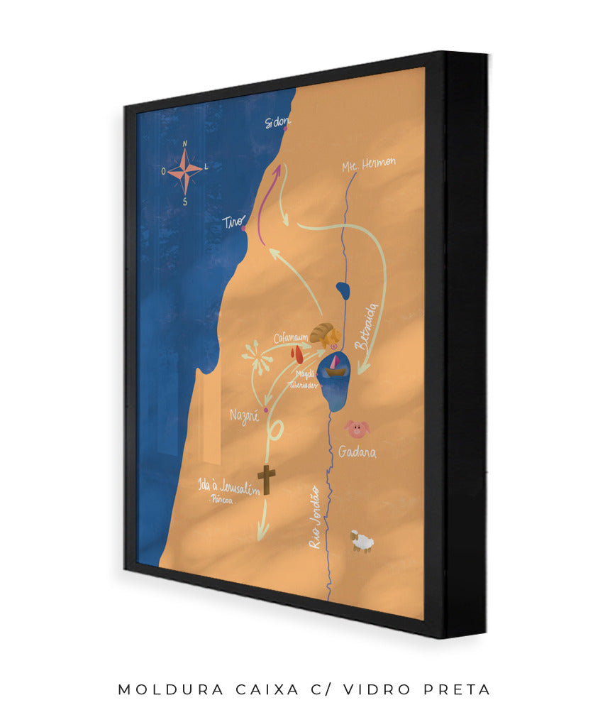 Quadro Caminhos de Jesus