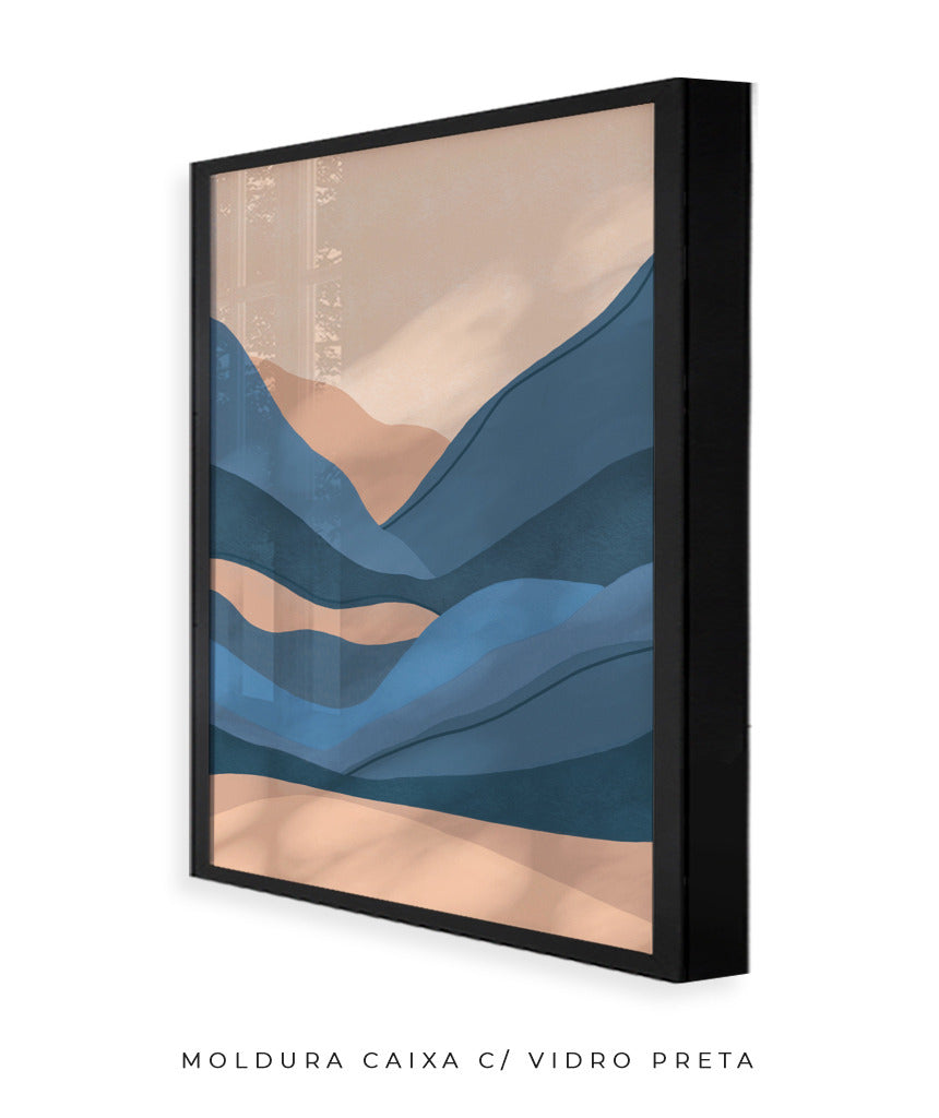 Quadro Monte Azul