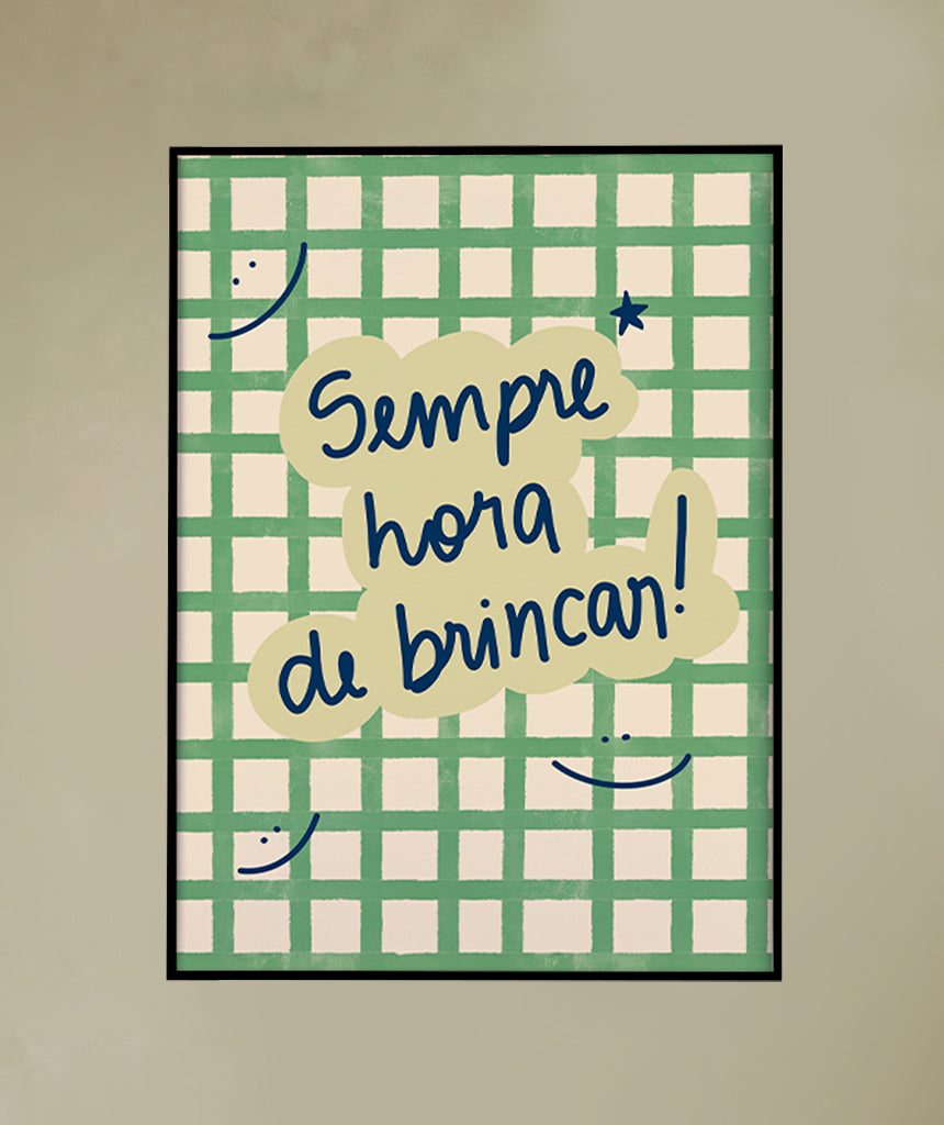 Sempre Hora de Brincar verde