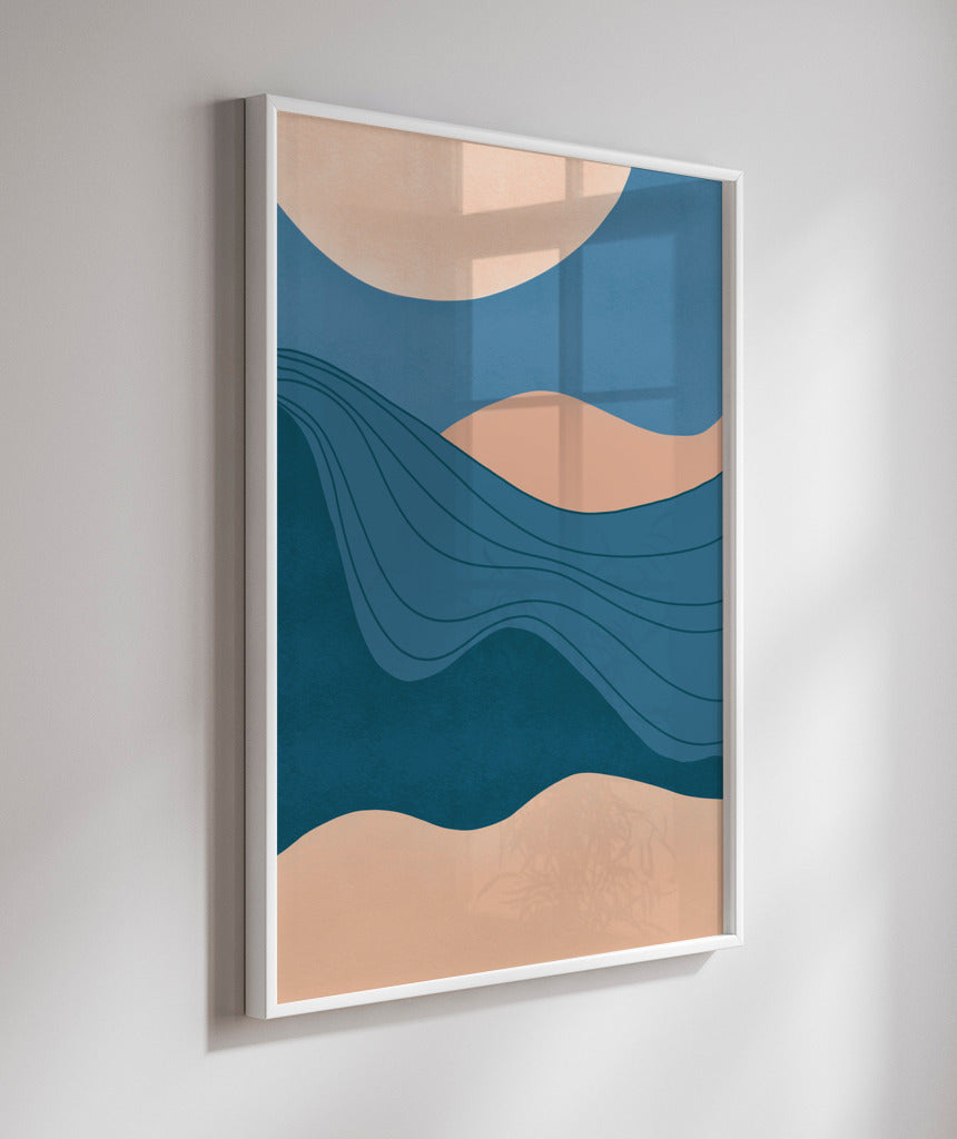 Quadro Linhas e Montes